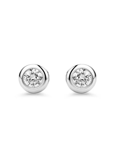 DIAMANT LETERNEL Fülbevalók Ohrringe aus Weißgold mit Karat Diamant ezüst