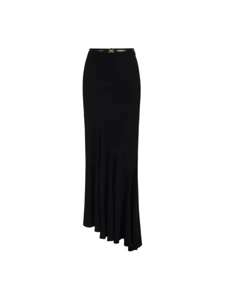 Spódnica maxi Elisabetta Franchi czarna