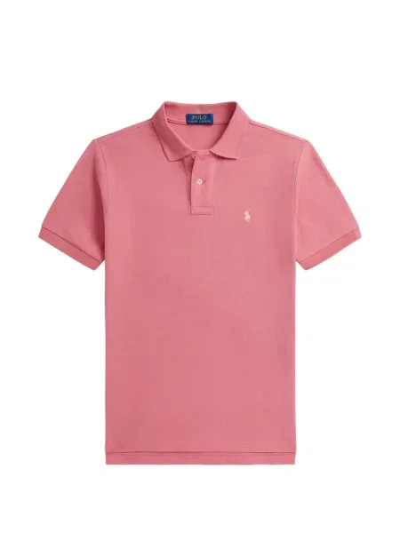 Koszulka polo dziecięca Polo Ralph Lauren różowa