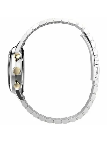 Lniany zegarek Timex niebieski