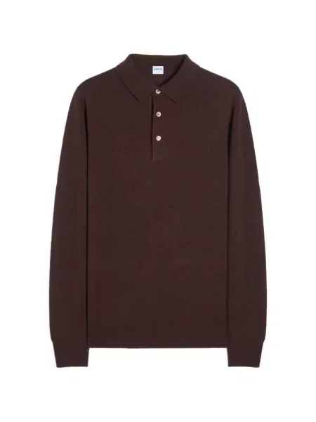 Lung tricou polo Aspesi maro