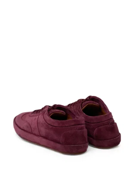Fűzős szarvasbőr sneaker Marsell piros
