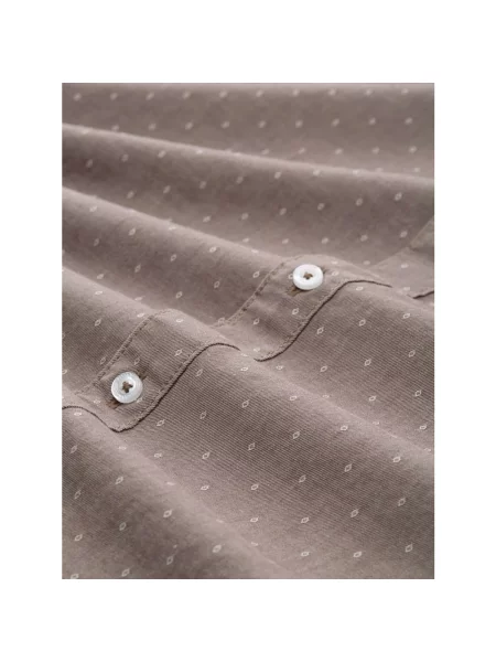 Koszula Tom Tailor casual brązowa