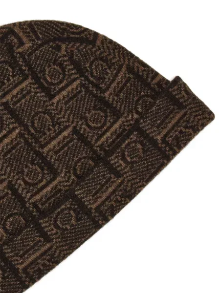 Jacquard sapka Ferragamo barna