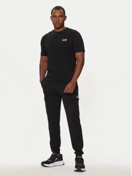 Tričko Ea7 Emporio Armani černé
