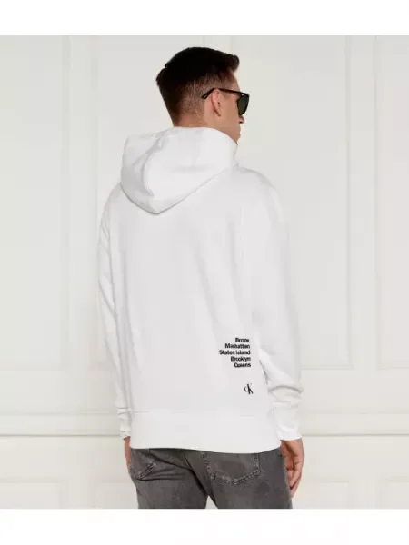 CALVIN KLEIN JEANS Hanorac alb