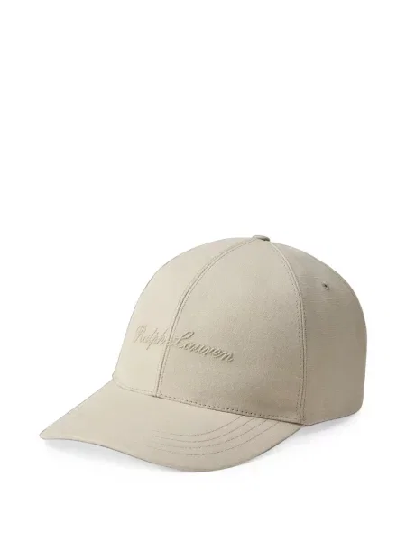 Șapcă Ralph Lauren Purple Label cu autograf violet