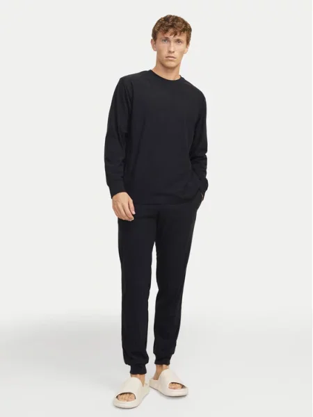 Pižama Jack&Jones črna