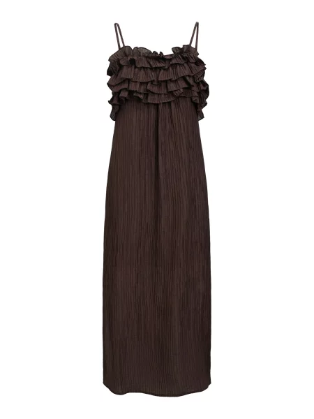 OBJECT Rochie OBJLYNE închis maro