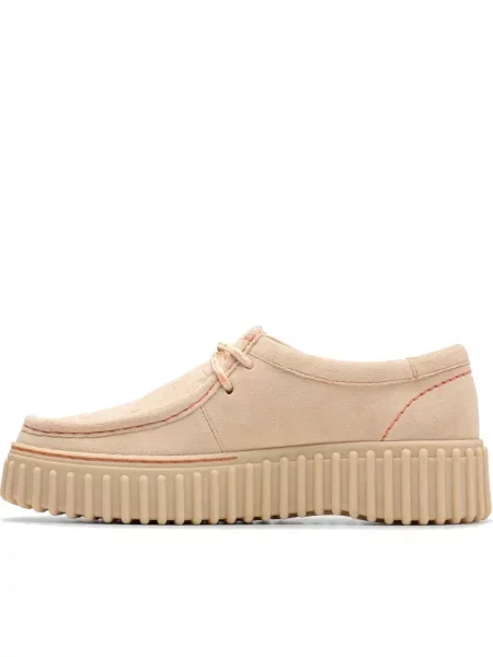 Sneakersy Clarks Originals zamszowe beżowe