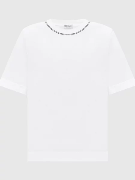 Футболка Brunello Cucinelli белая