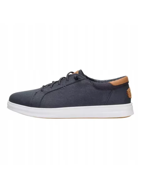 HeyDude Sneakersy Paul PRO Stretch Canvas czarne