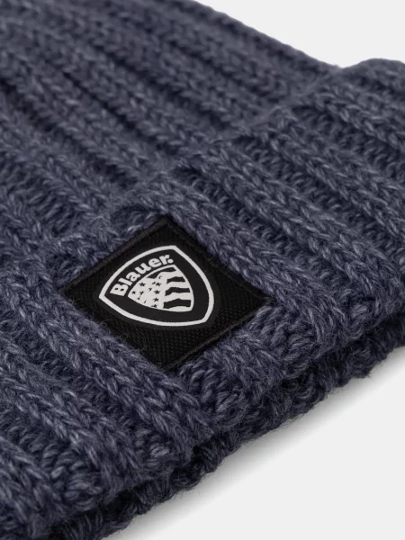 Шапка Blauer KIBLY синій