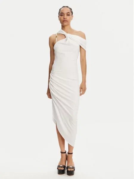 Kostiumas džinsinė suknelė Versace Jeans Couture balta