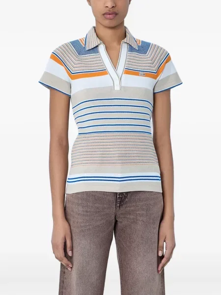 Tricou polo Lacoste cu dungi