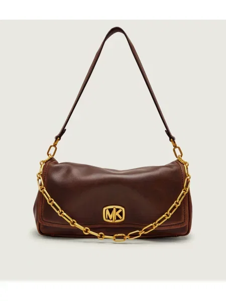 Michael Kors De piele geantă pe umăr Bryant maro