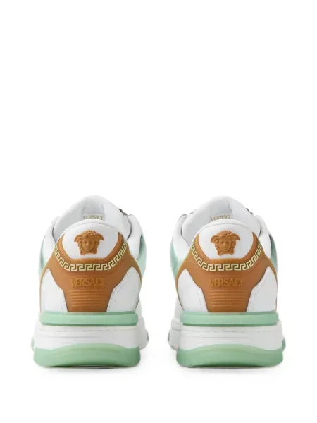 Sneakerși Versace din piele alb