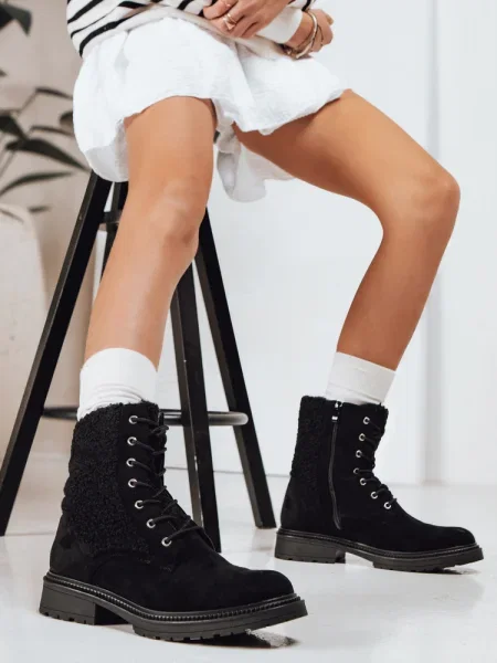 Botine Dstreet negru