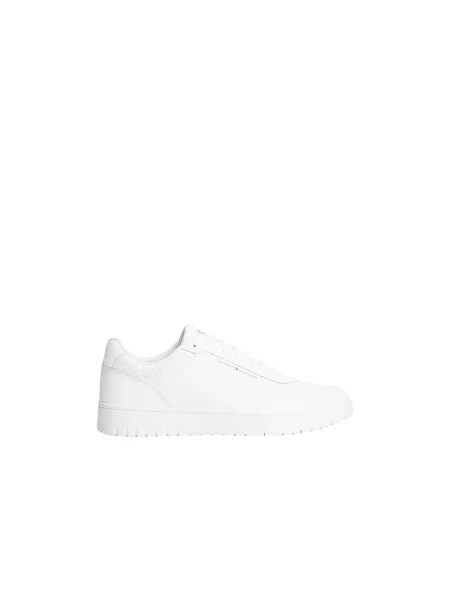 Sneakersy Tommy Jeans skórzane białe