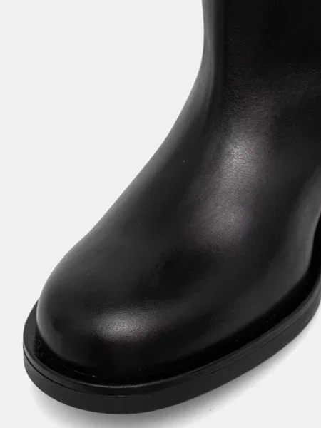 Кожаные сапоги Marc O'polo черные