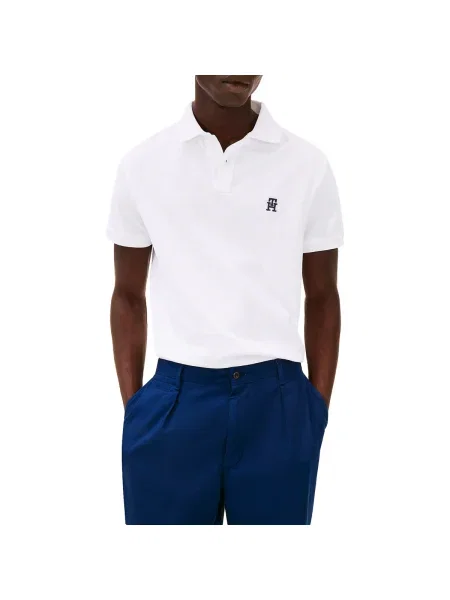 Polo Tommy Hilfiger alb