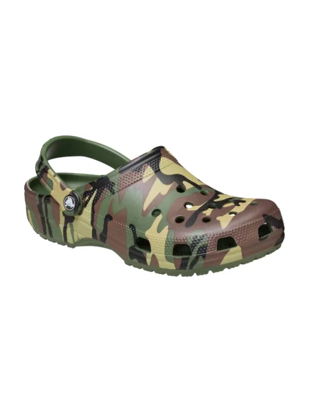 Klapki Crocs w kamuflażu