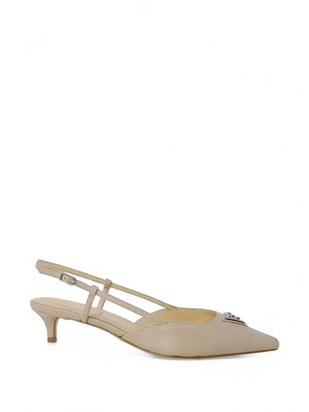 Pantofi cu toc Guess slingback cu autograf