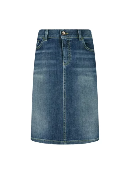 Spódnica Emporio Armani niebieska
