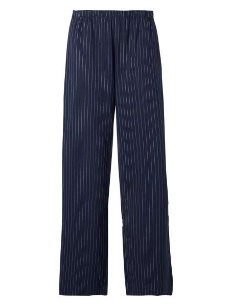 GAP Pantaloni bleumarin alb