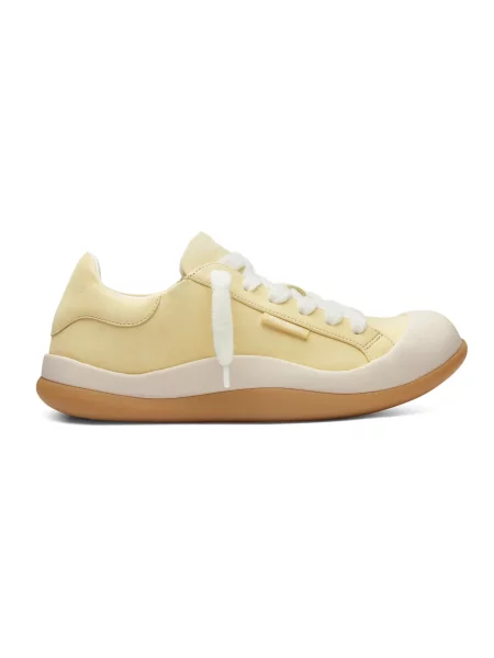 Sneakersy Axel Arigato wełniane żółte