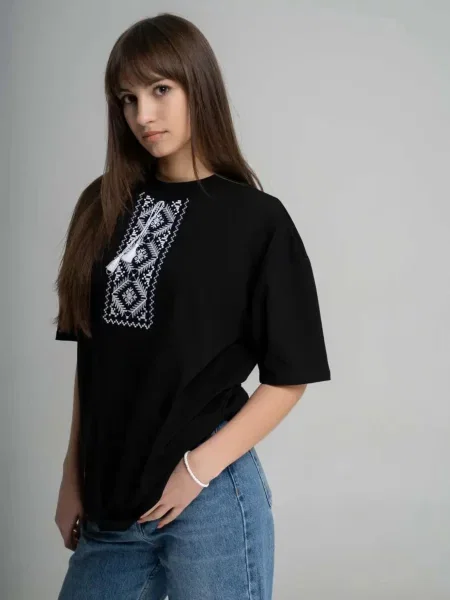 Вишита сорочка Melanika чорний