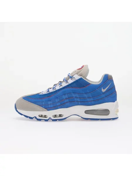 Sneakers Nike Air Max 95 Big Bubble Blue Sapphire/ Metallic Silver-White EUR alb