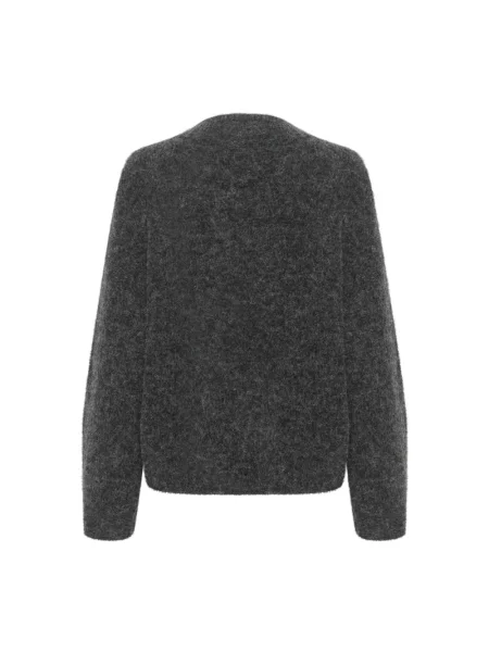Sweter Gestuz wełniany szary