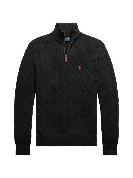 Curea Polo Ralph Lauren tricotate cu autograf cu șireturi albastru