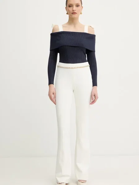 Guess sweter TERRA granatowy