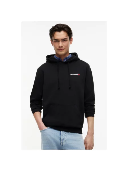Mikina Tommy Hilfiger čierna