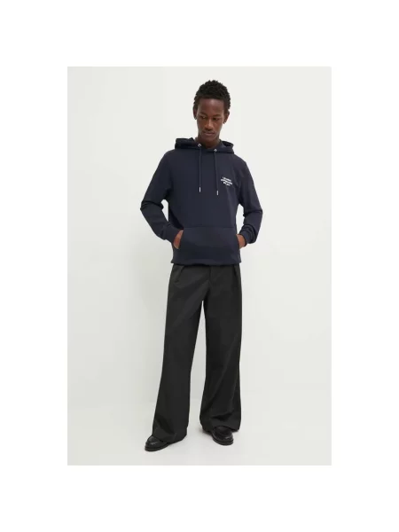 Bluza z kapturem Les Deux z kapturem niebieska