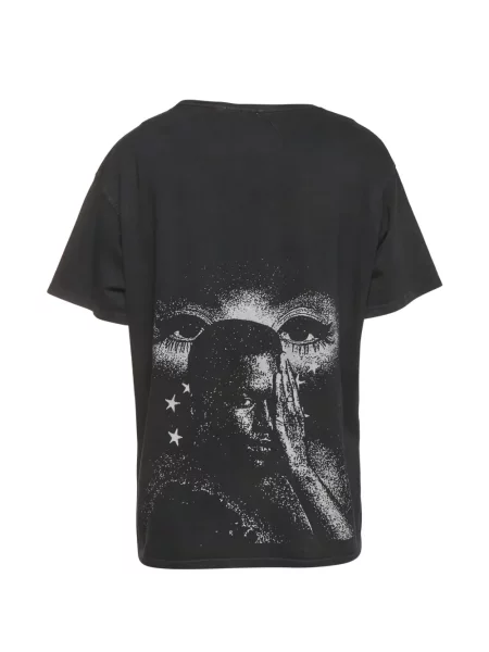 Tricou Rhude cu imagine negru