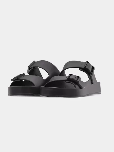 Calvin Klein šľapky pánske ERGON EVA DOUBLE BAR SANDAL čierna