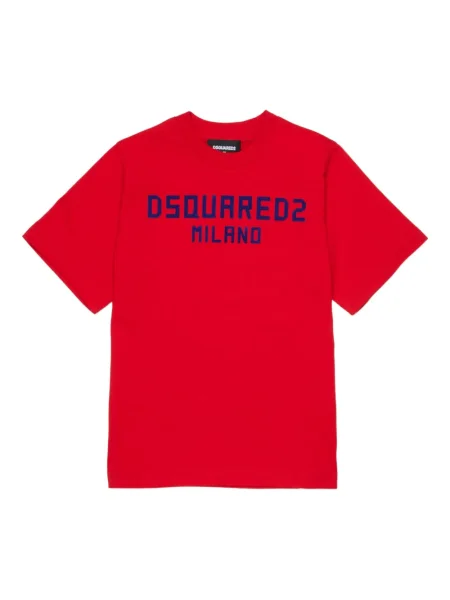 Koszulka dziecięca Dsquared2 czerwona