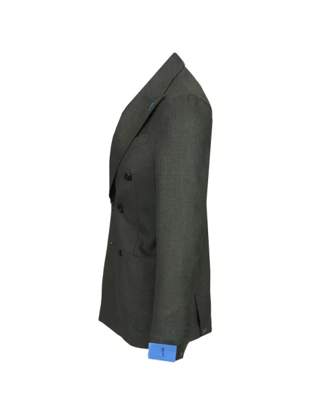 Sacou Guarinucci cu două rânduri de nasturi verde