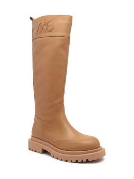 Marc Cain De piele cizme de echitație maro