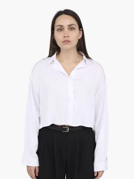 Сорочка класична YUKI бавовна/віскоза білий