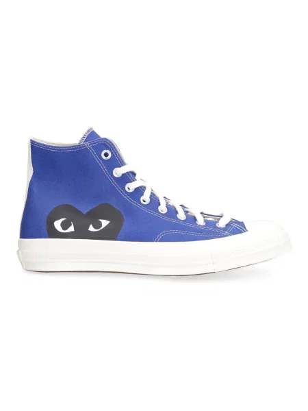 Sneakersy Comme Des Garcons Play niebieskie