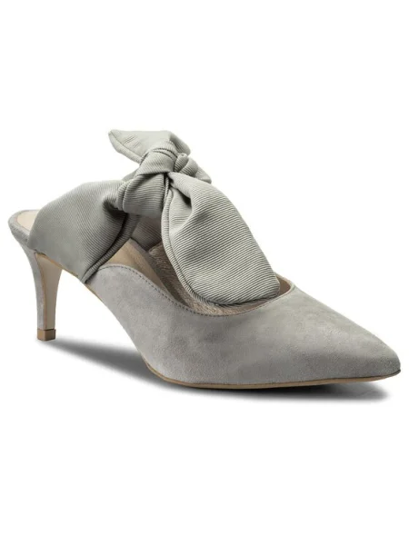 Šľapky Gino Rossi sivá