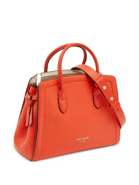 Geantă Kate Spade din piele portocaliu