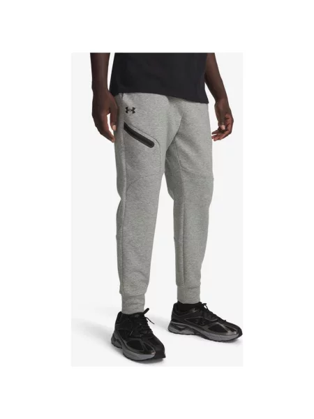 Spodnie Under Armour Unstoppable Fleece jasne XXL szare