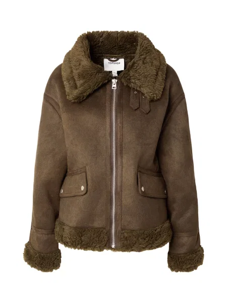 TOPSHOP Téli dzseki TILDA khaki