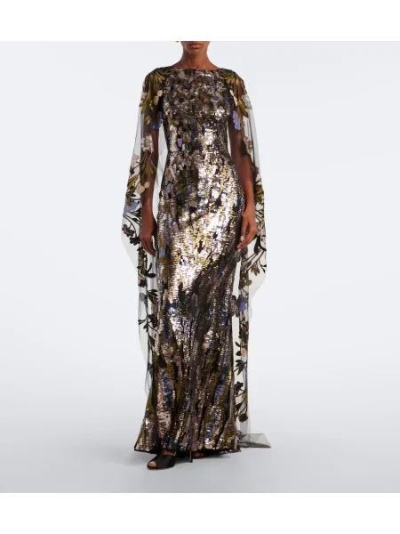 Rochie Elie Saab cu model floral