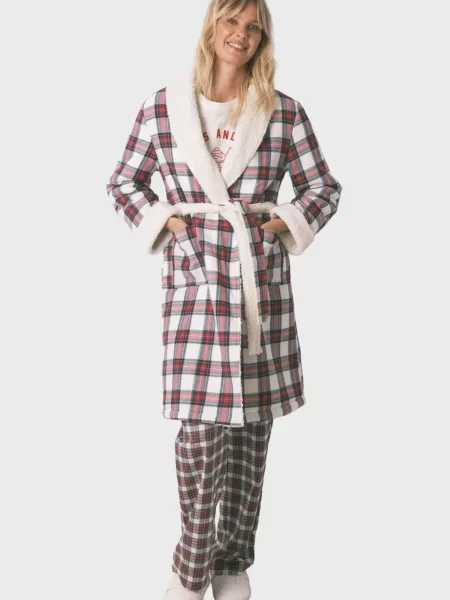 Картатий халат Women'secret